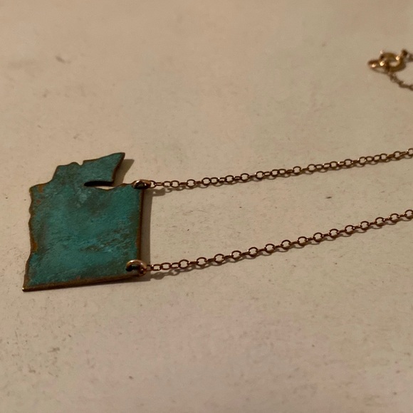 Washington State gold filled necklace - Picture 14 of 16